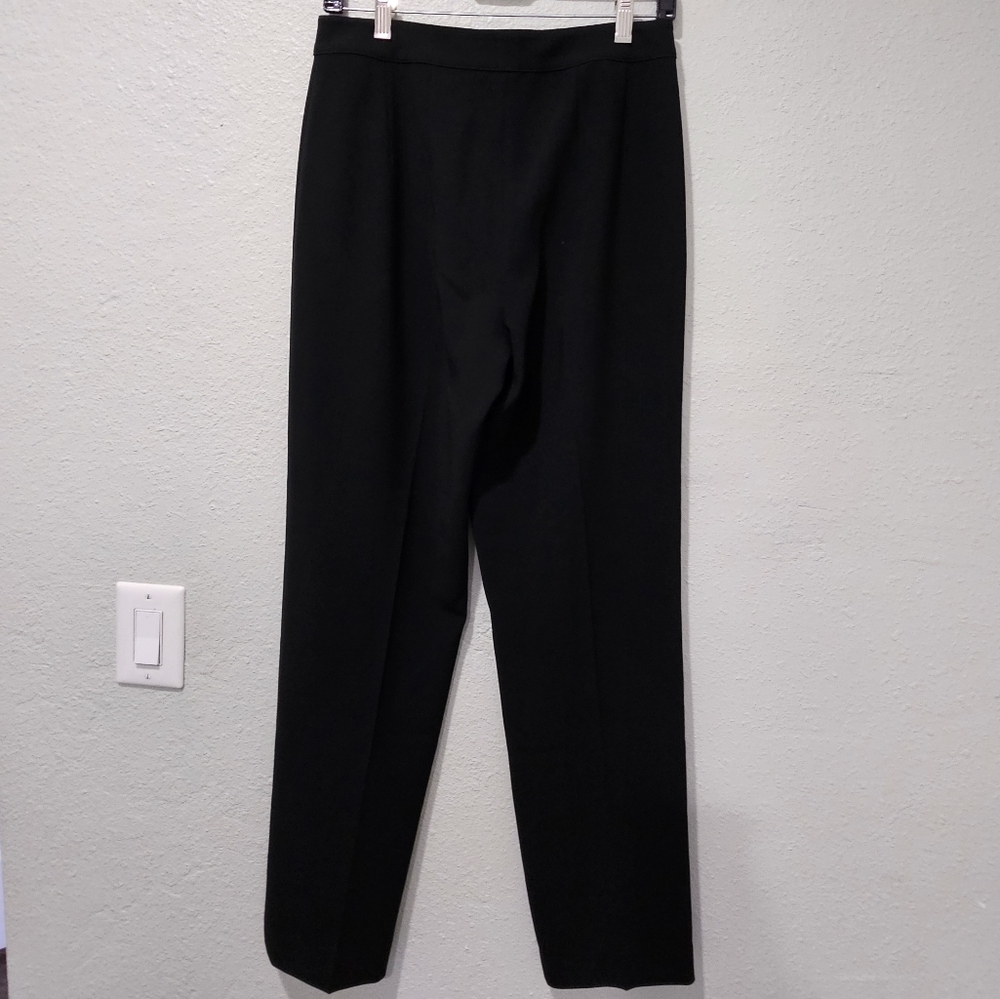 St. John Caviar Black Pants Size 4